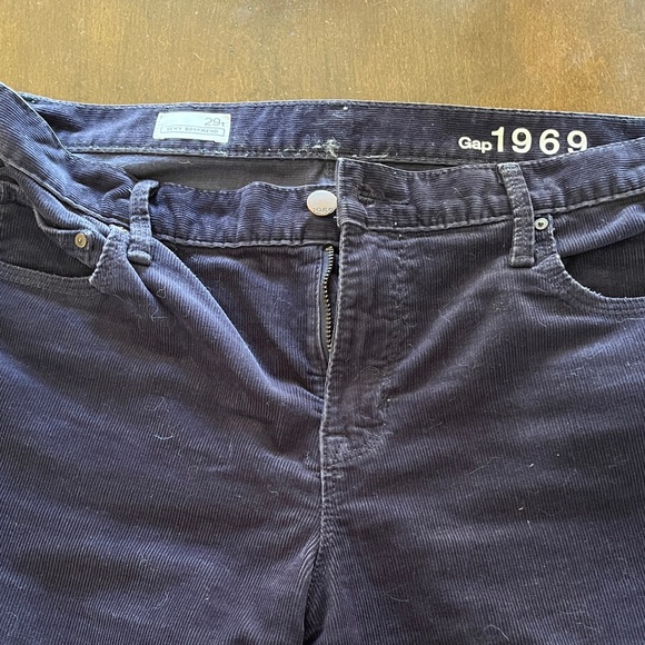 GAP Pants - GAP Black Straight Leg Corduroy Pants